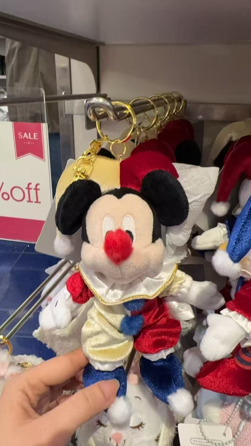 0322 迪士尼米奇马戏团造型 毛绒挂件 7折 5汇