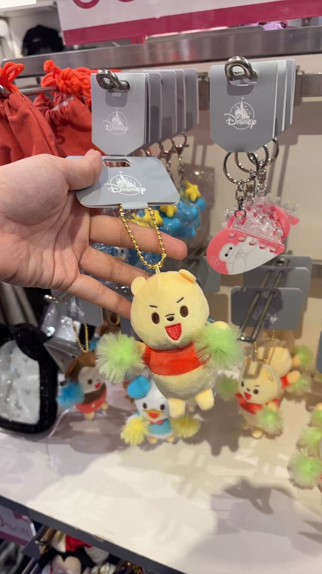 0322 迪士尼维尼拉拉队 毛绒挂件 7折 5汇