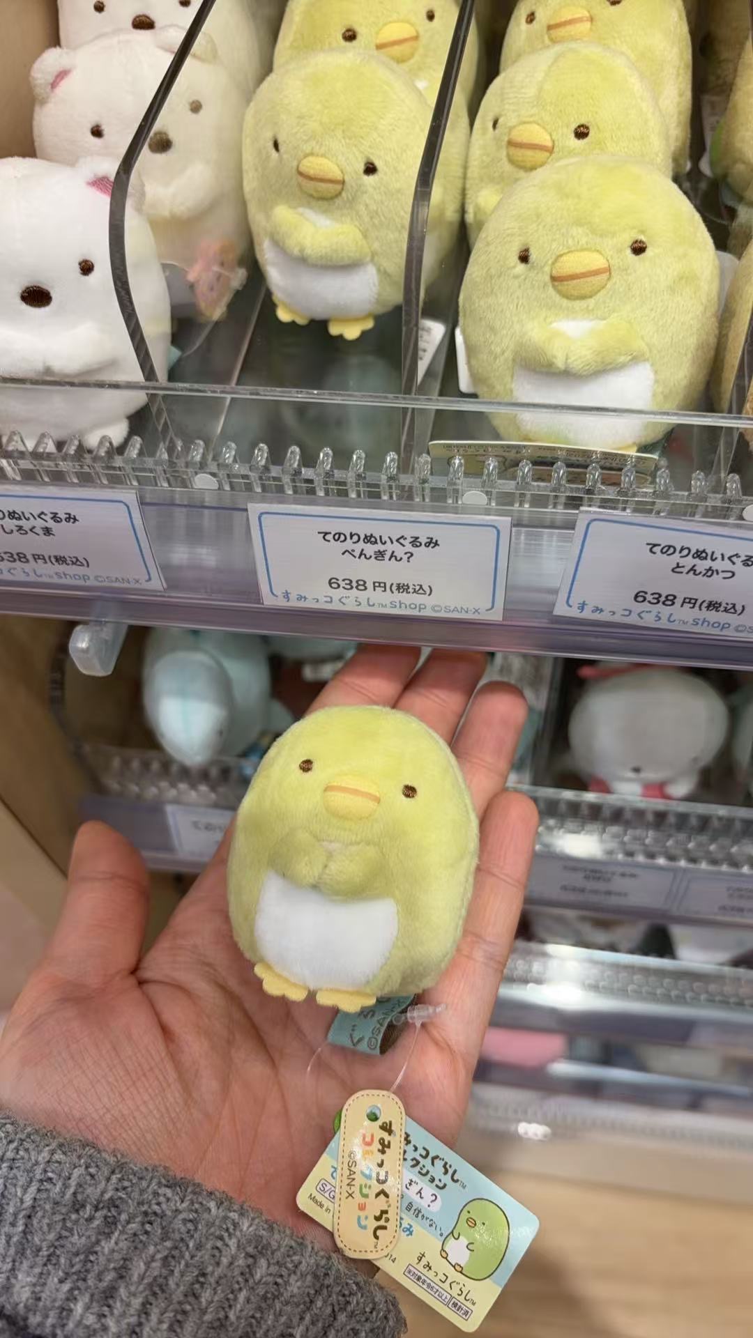 0519角落小伙伴 绿鹅手玉毛绒玩偶