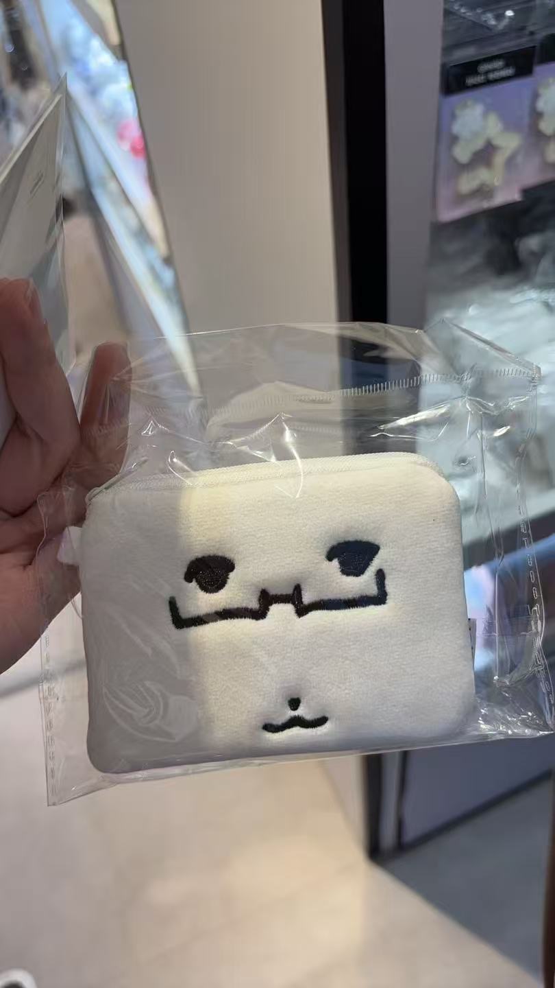 0323  Ganadi 小白狗毛绒收纳包5汇