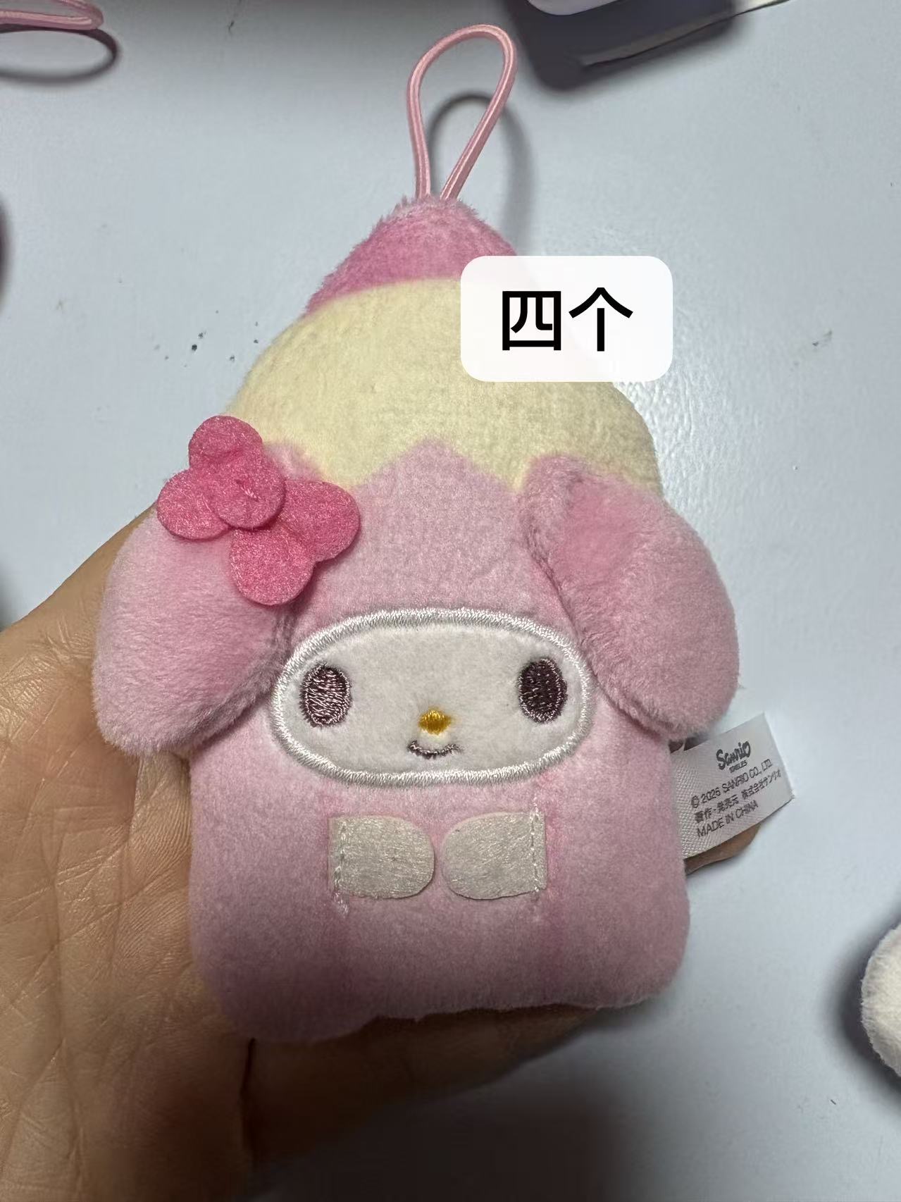 4汇 三丽欧美乐蒂三角头型 毛绒挂件 