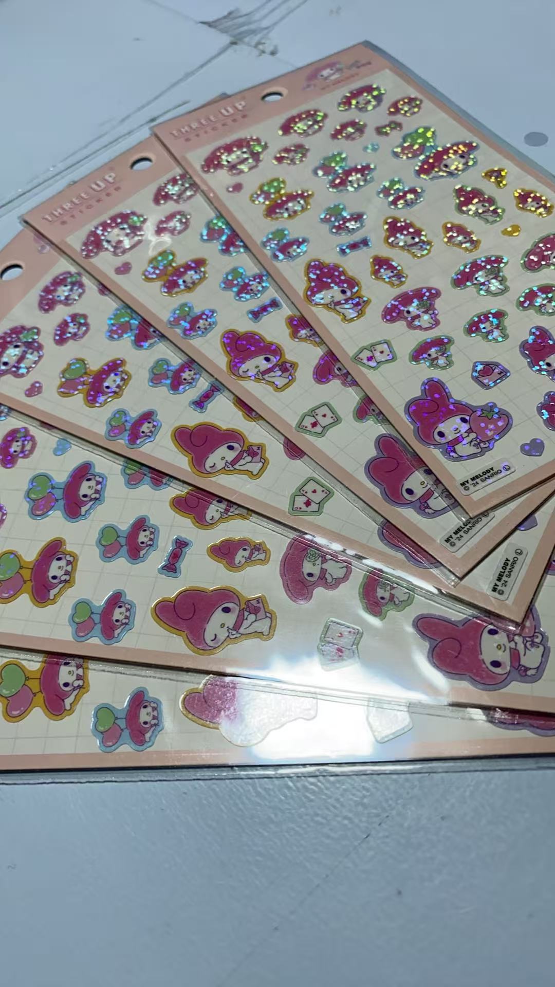 43汇三丽鸥 彩色贴纸