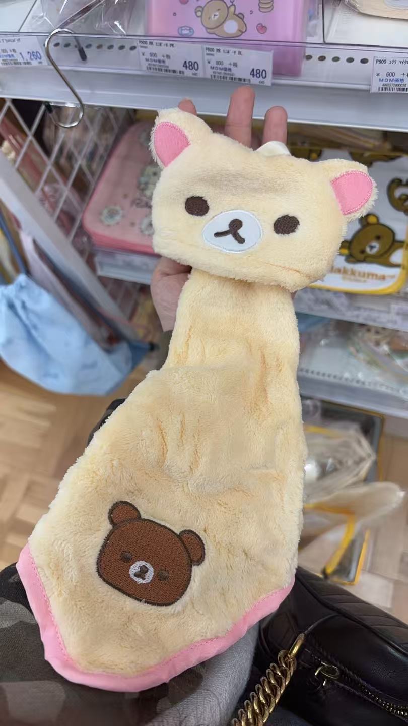 0342 折扣店 轻松熊熊妹头 毛巾 