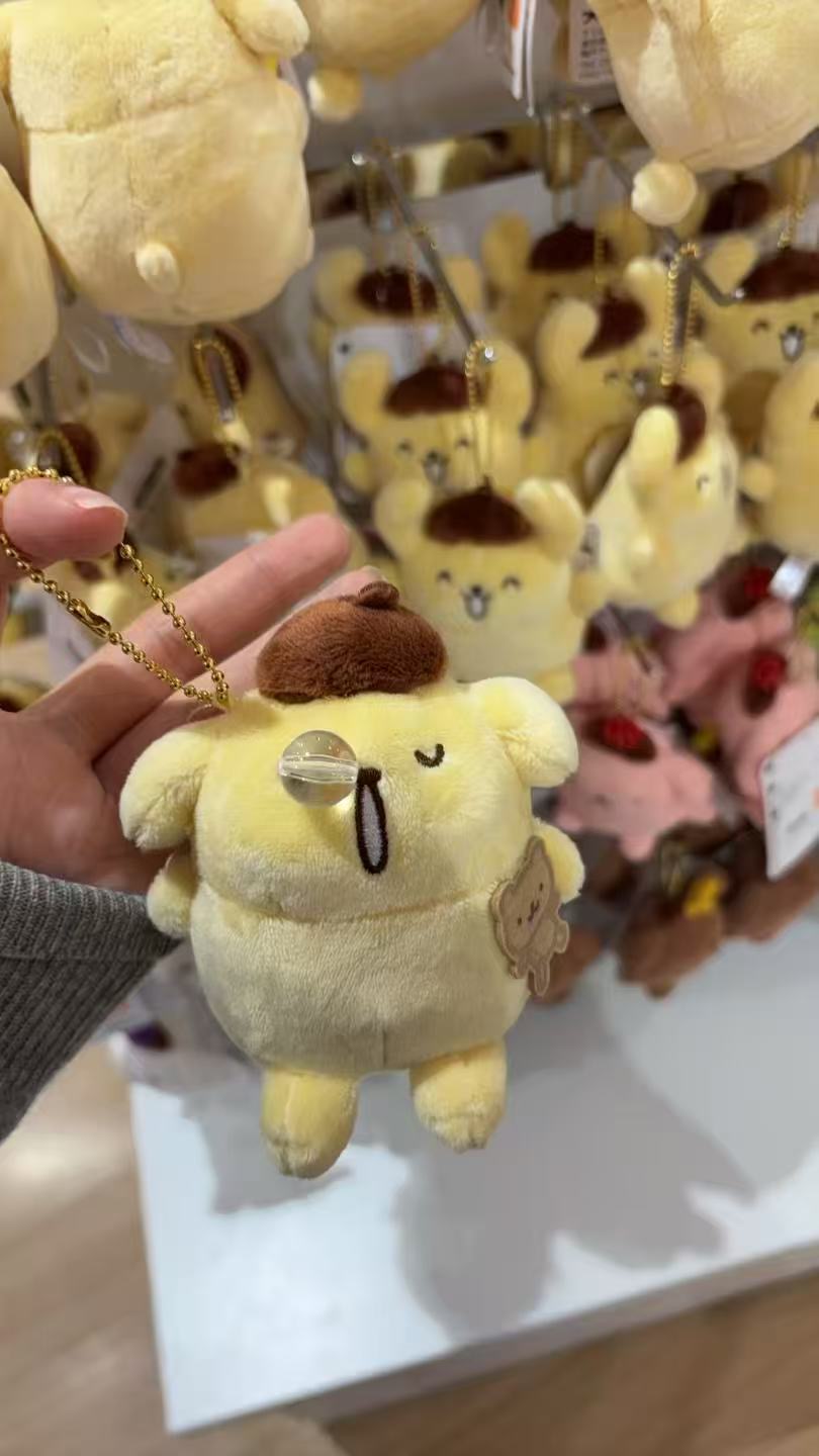 48汇 0327 三丽鸥 布丁狗吹泡泡毛绒挂件