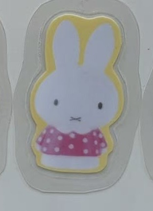 0328 米菲 红色圆点点衣服指套模型