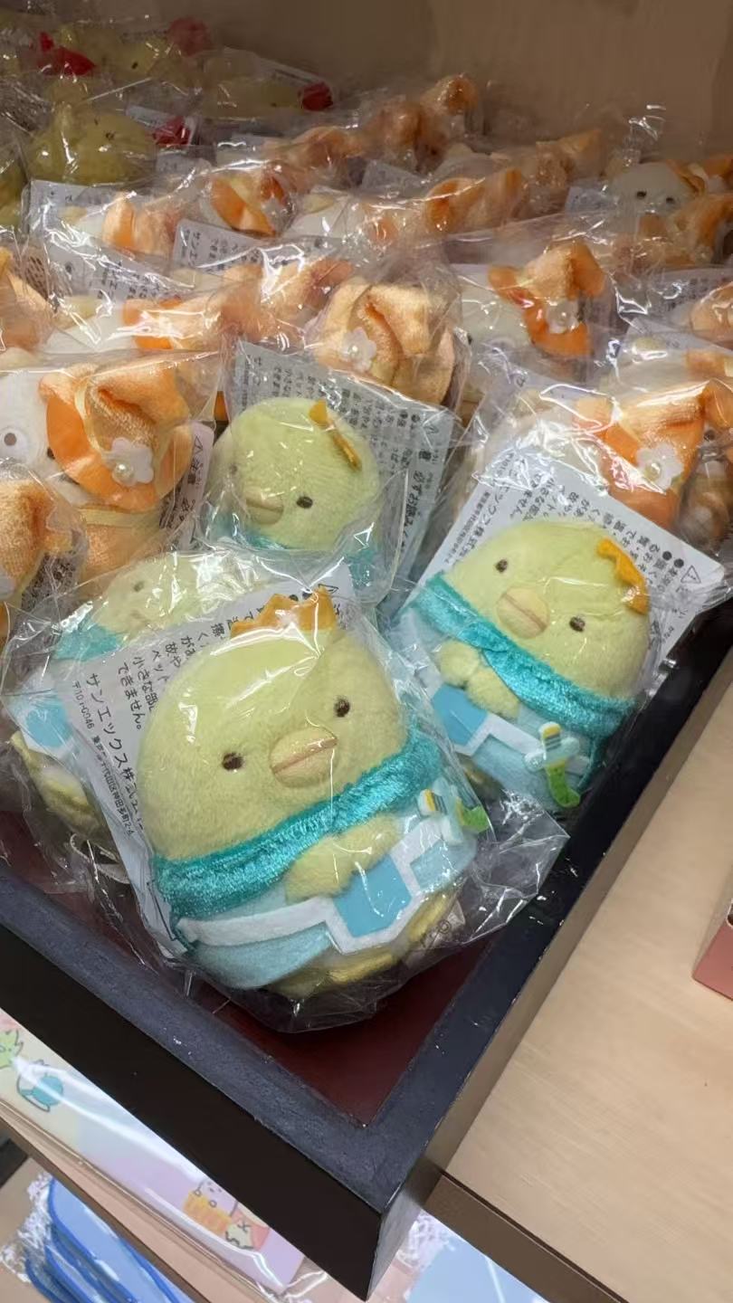 0401 角落生物绿鹅黄瓜骑士 毛绒手玉