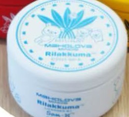 0417 5汇 轻松熊白色圆形盒子 金平糖