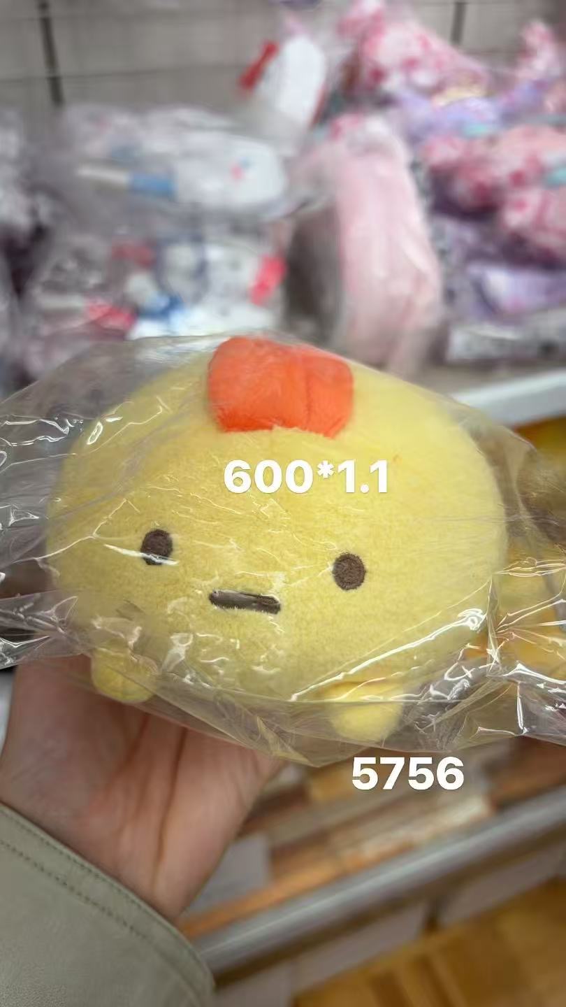 0402 折扣店 角落炸虾尾 圆滚滚毛绒玩偶