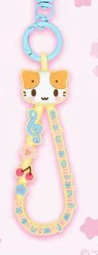 0409 48汇 三丽欧棉花糖猫咪挂饰 