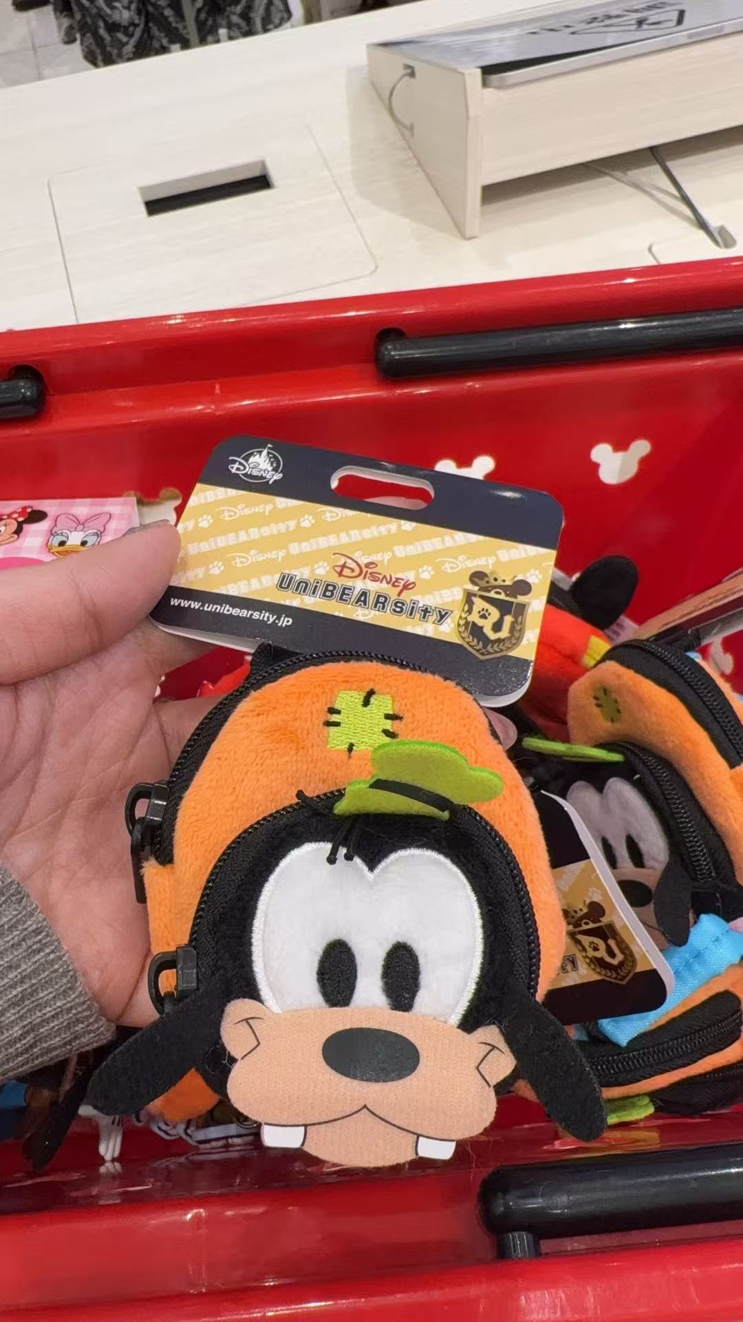 0407 迪士尼 高飞毛绒挂件 