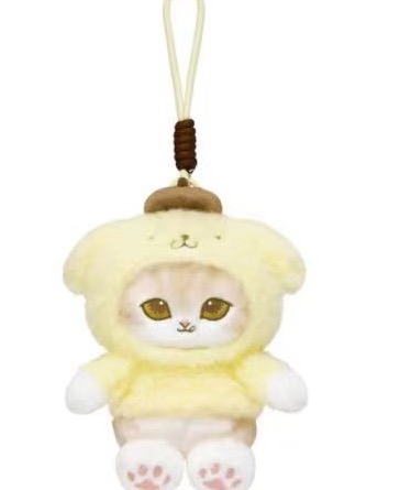 JP 0417 5汇起接 三丽欧鲨鱼猫联名 布丁狗挂件 