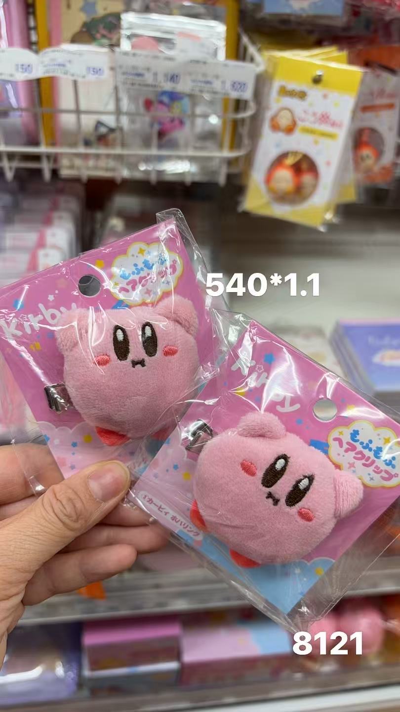 0408折扣店星之卡比毛绒发夹