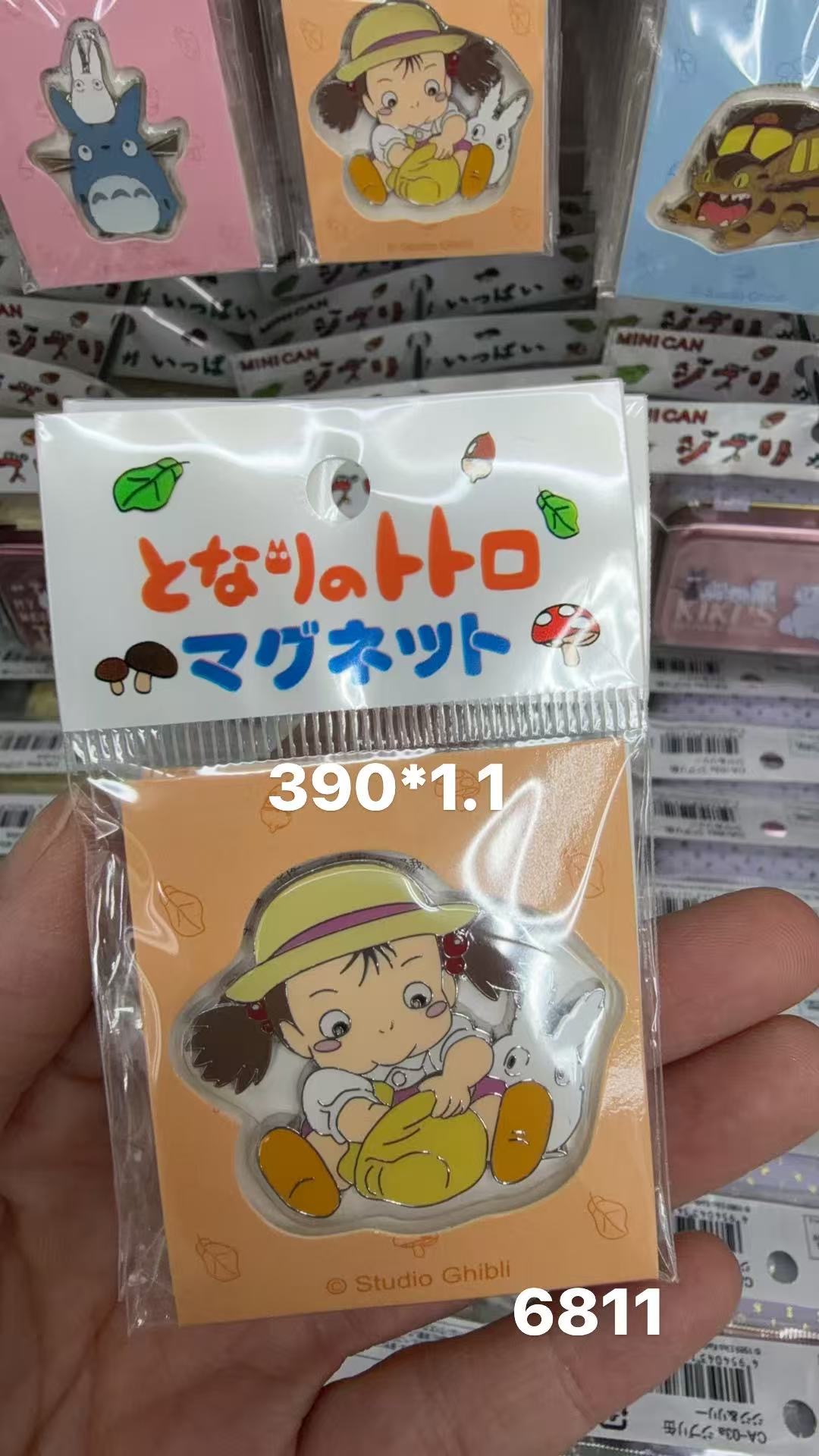 0409 折扣店  龙猫 小梅亚克力冰箱贴