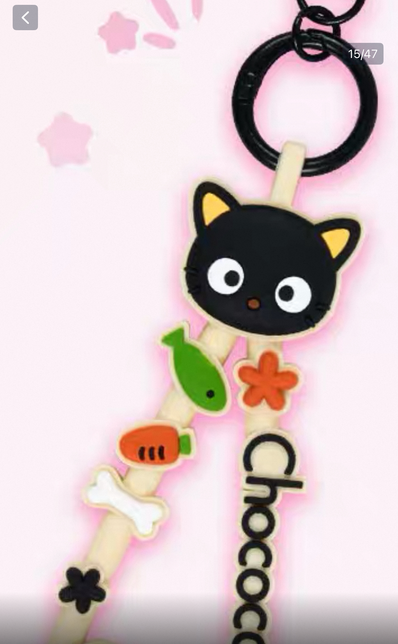 0409 48汇 三丽欧巧克力猫挂饰 