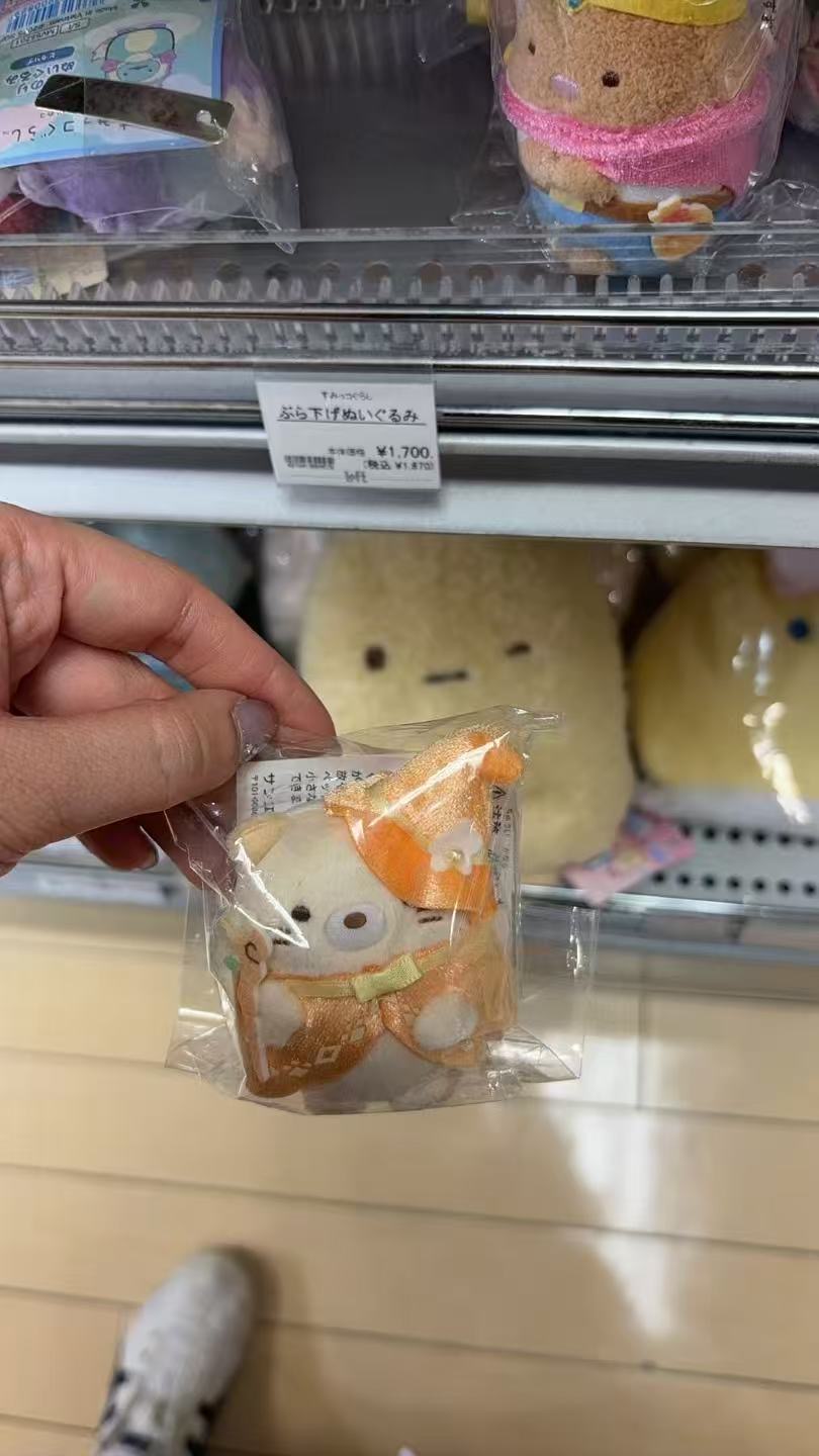 0409  角落生物 猫咪魔法师毛绒玩偶