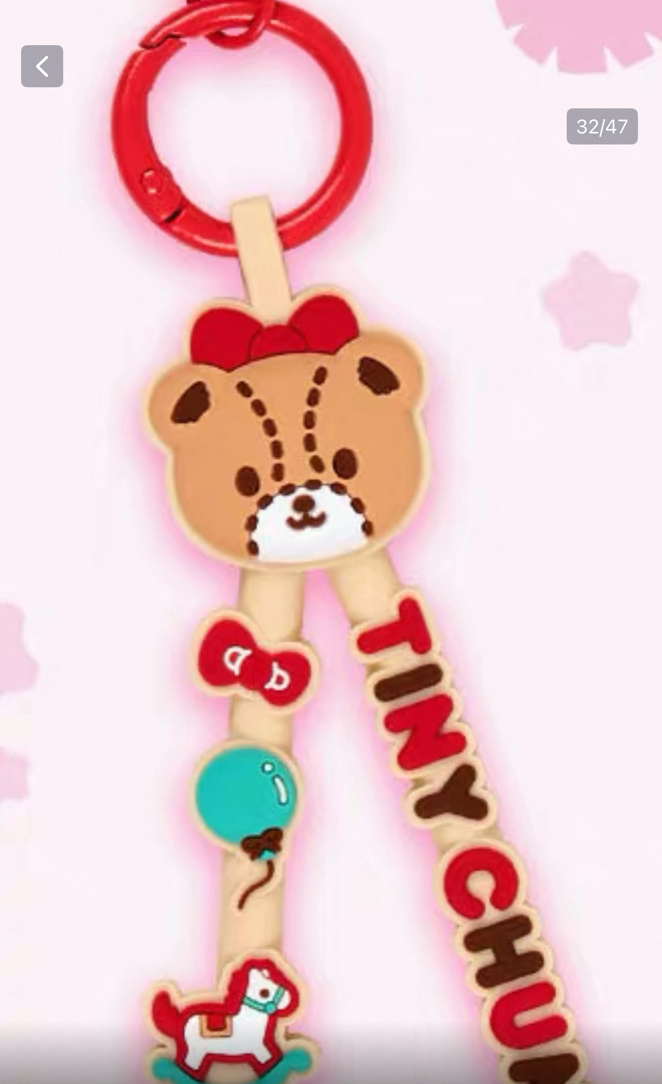 0409 48汇 三丽欧小熊头挂饰