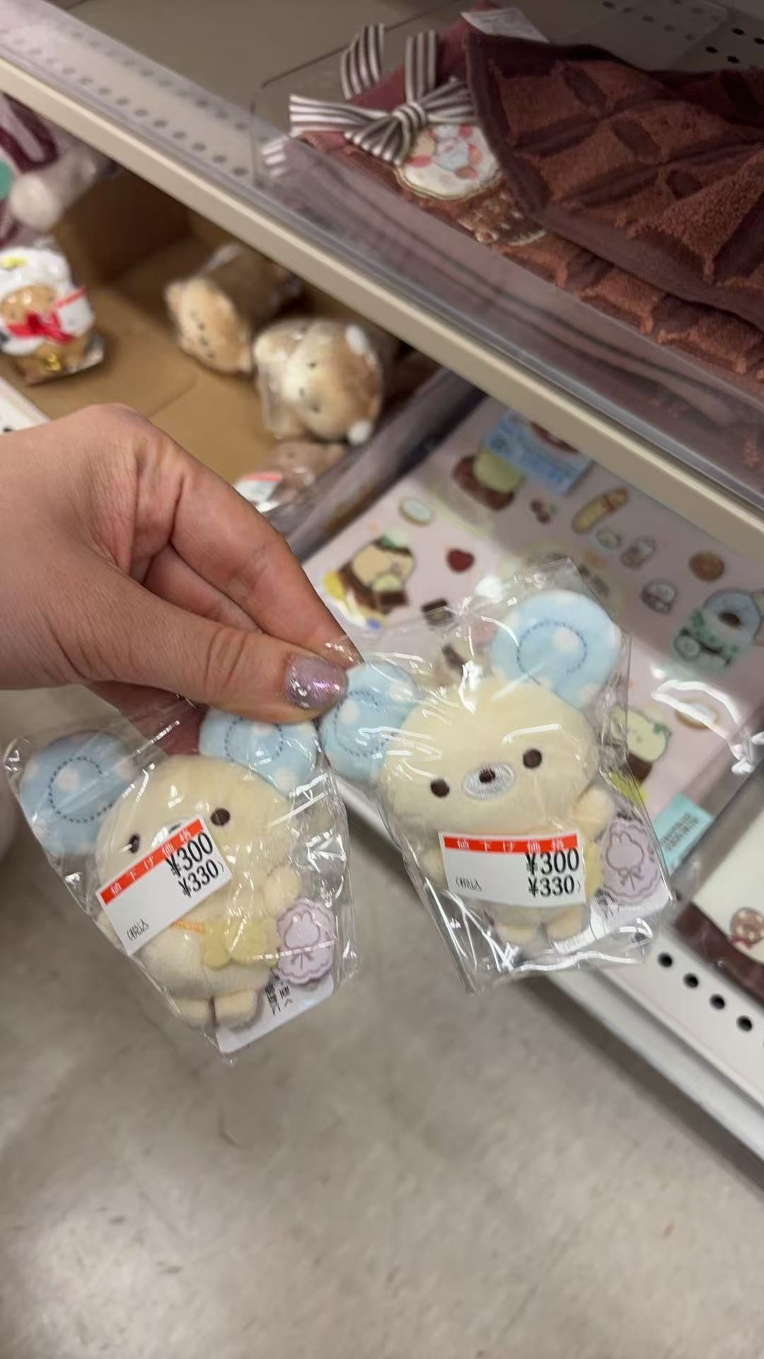 0411 角落棉花糖鼠毛绒玩偶