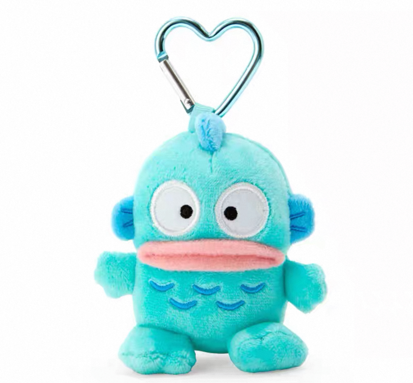 0414 折扣店 三丽鸥爱心扣丑鱼 毛绒挂件 