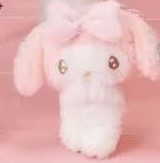 JP5汇起接0430三丽鸥美乐蒂毛绒挂件