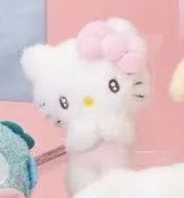 JP5汇起接0430三丽鸥kt毛绒挂件