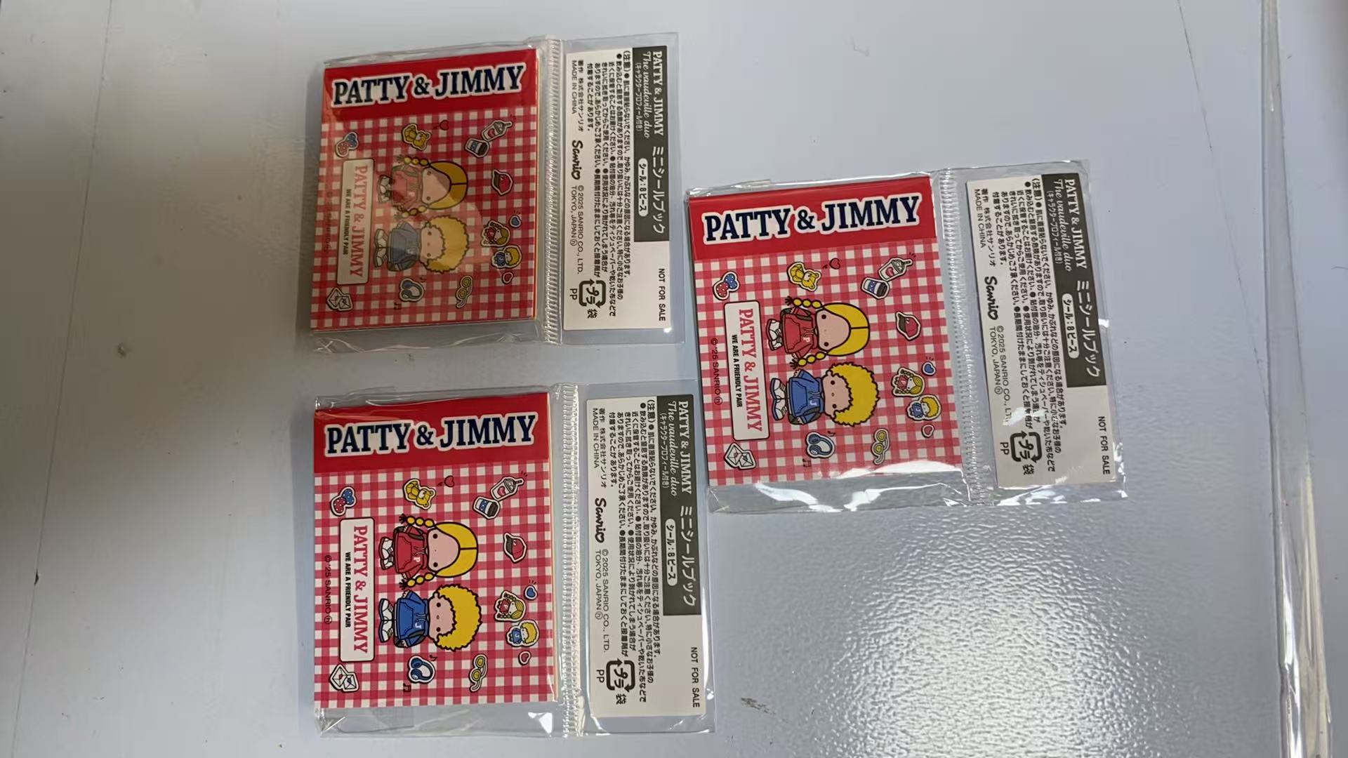 0424PATTY& JIMMY 便签本 3小本装