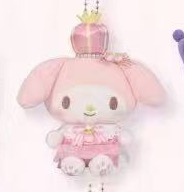 JP 5汇起接 0418 三丽欧美乐蒂礼帽 毛绒挂件