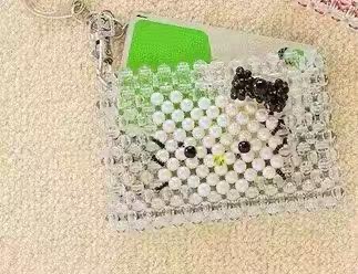 0501 5汇 三丽欧kt黑色头花 钥匙扣 