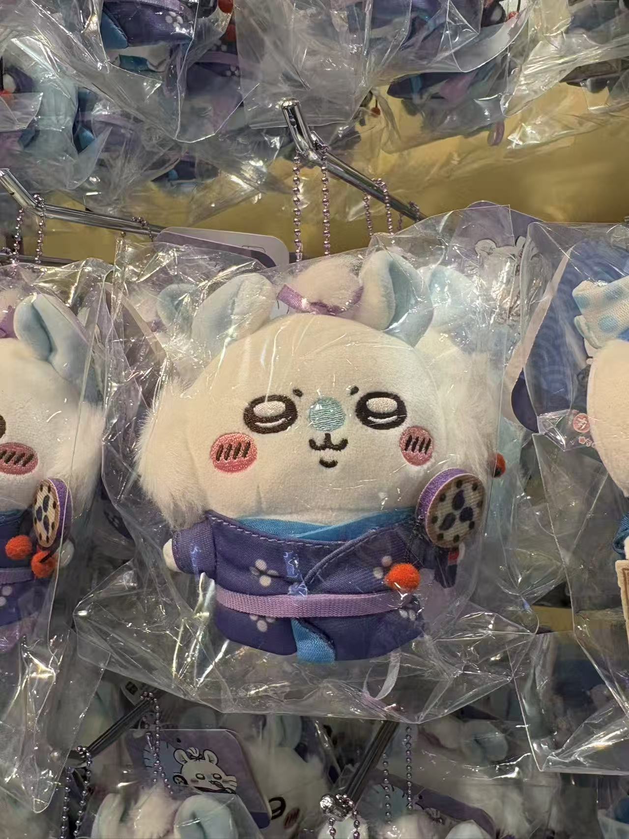 48汇 0422 CKW飞鼠 紫色衣服 毛绒挂件