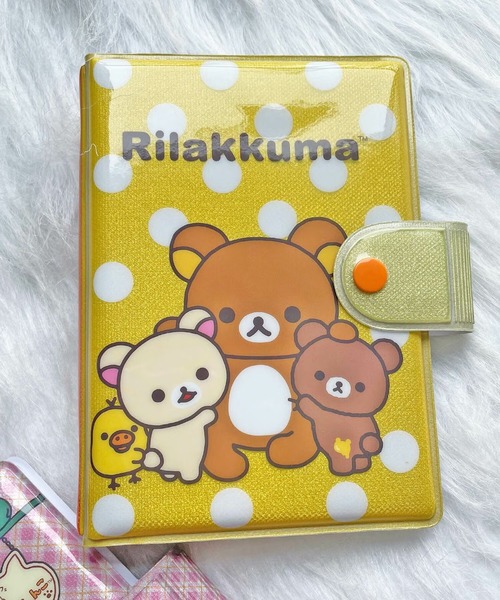 0425 网站折扣 轻松熊手帐本 可以换内页 