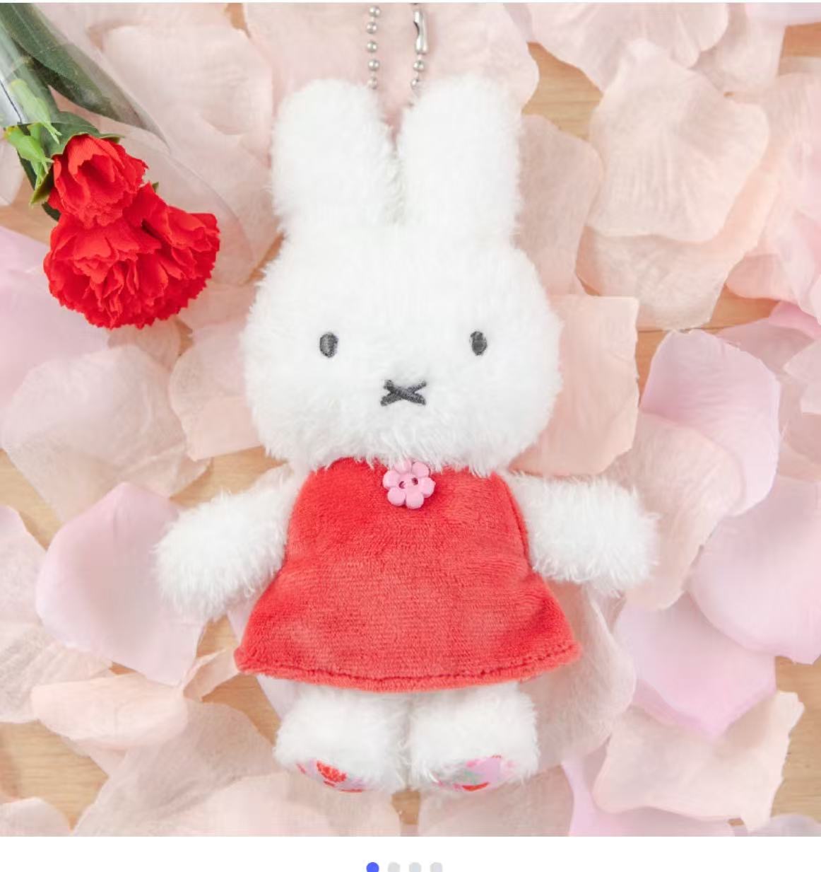 JP 5汇起接 0426 米菲红色衣服 毛绒挂件