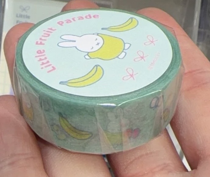 5汇0424 loft米菲香蕉图案胶带