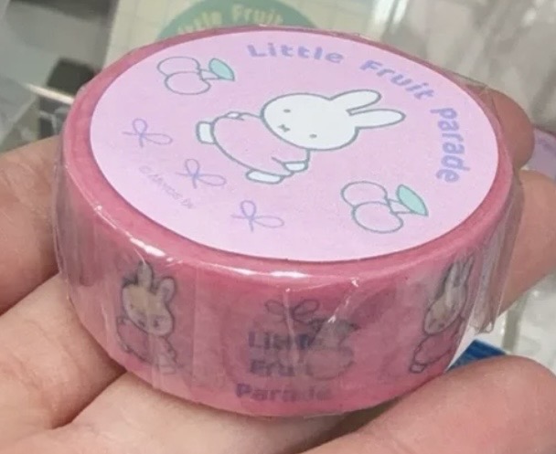 5汇0424 loft米菲樱桃图案胶带