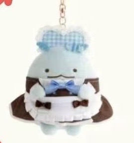 Jp5汇0515 角落系列 女仆装水龙毛绒挂件