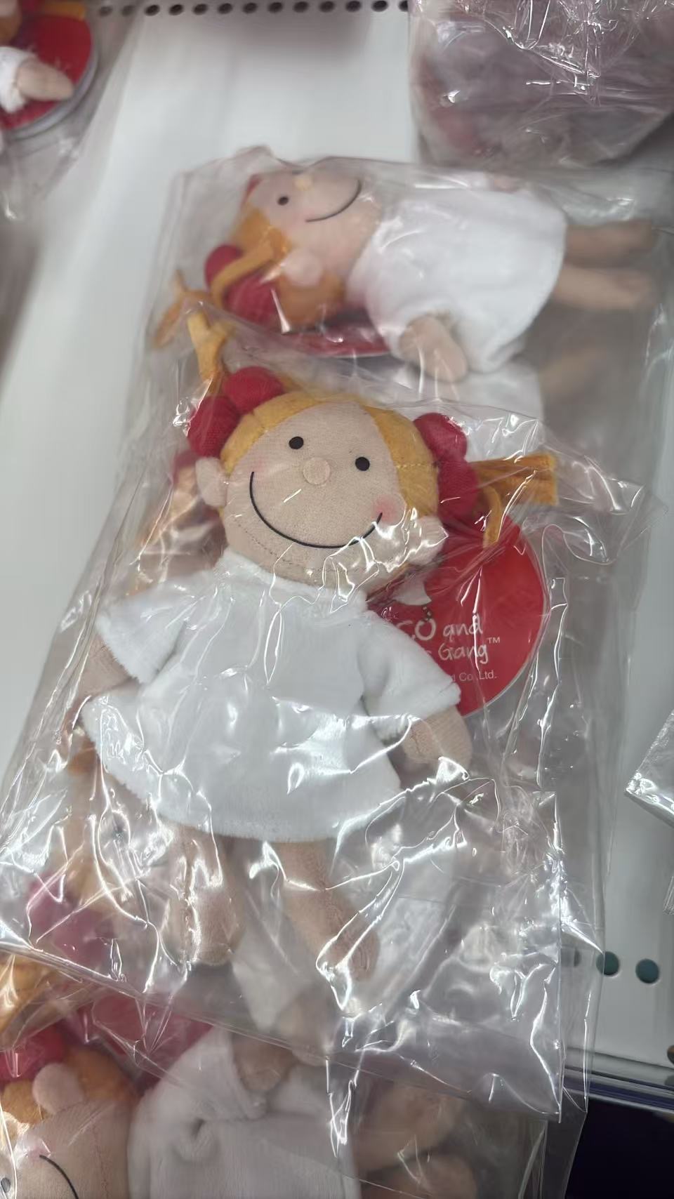 0512 折扣店 coco酱小女孩毛绒挂件