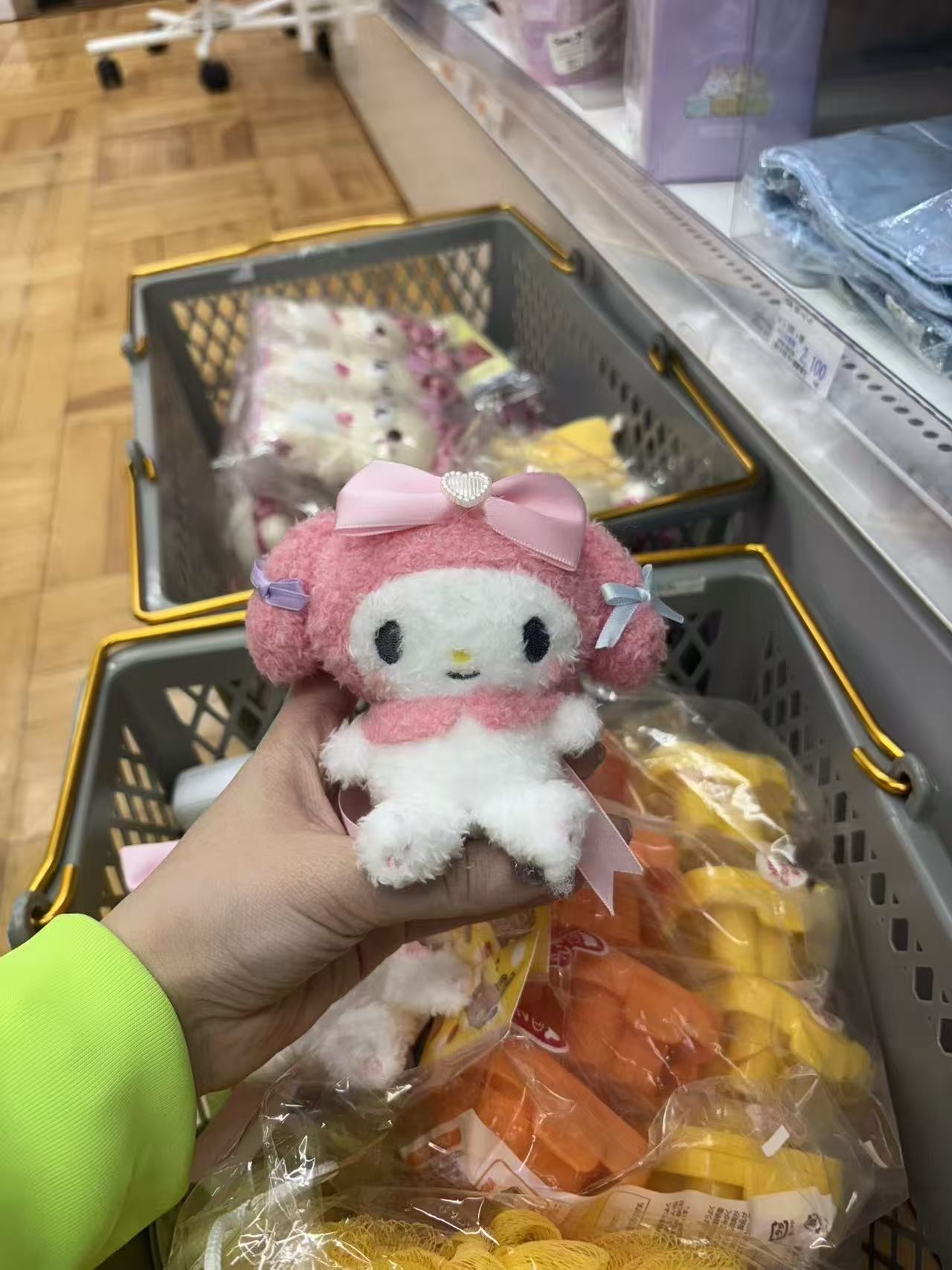 0512 折扣店 三丽欧美乐蒂 蝴蝶结头花 毛绒挂件