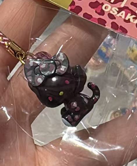 0514 三丽欧巧克力色斑纹kt 挂件 