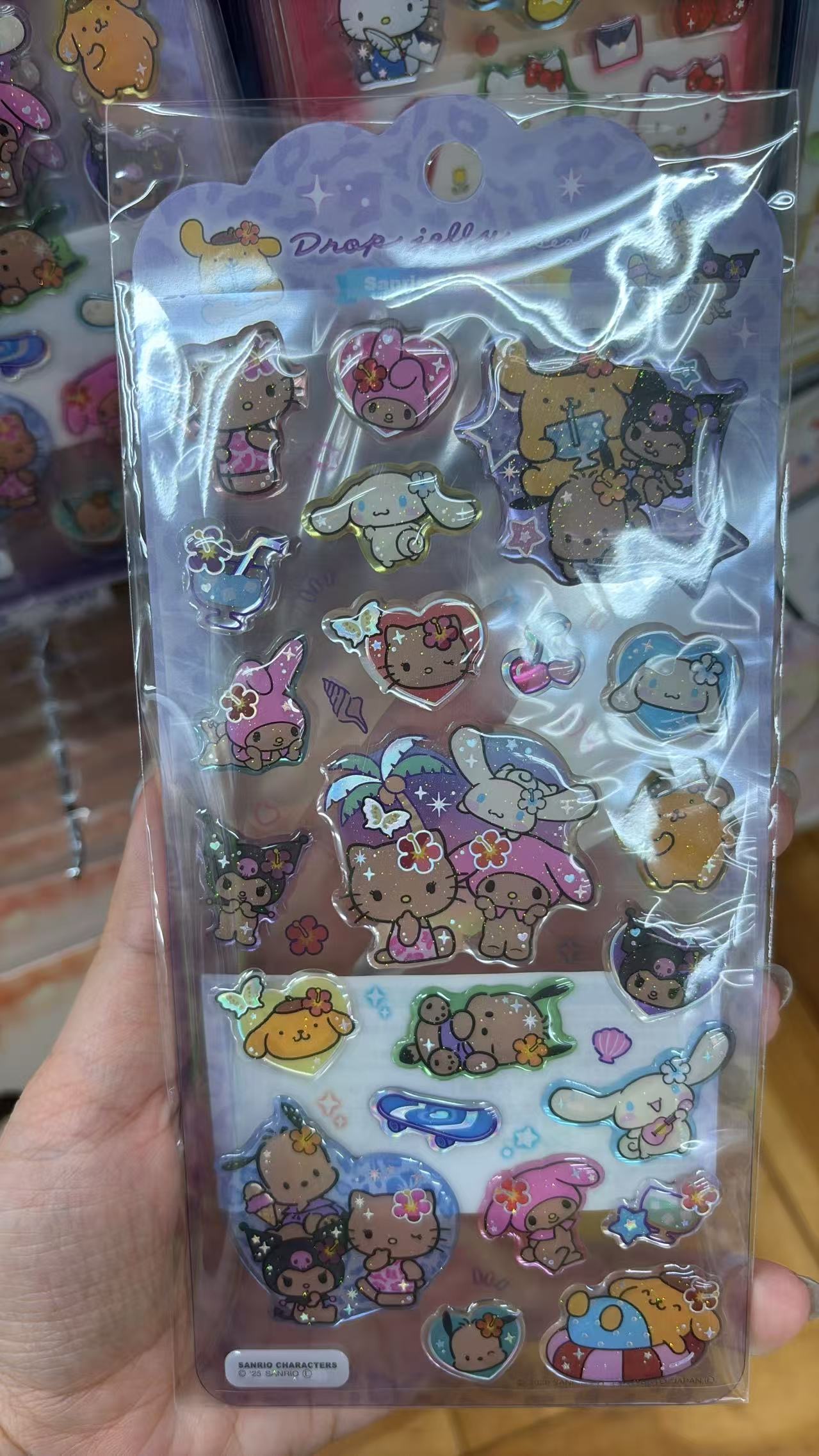 0518 折扣店 三丽欧黑皮系列 多ip图案 贴纸 