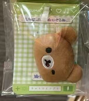 0519 轻松熊 熊弟 馋嘴图案 毛绒胸针