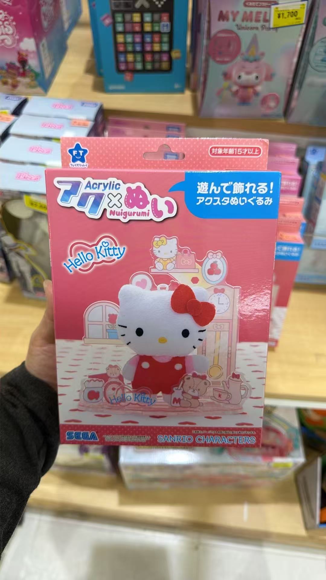 0523 三丽欧kt 毛绒站立玩偶 