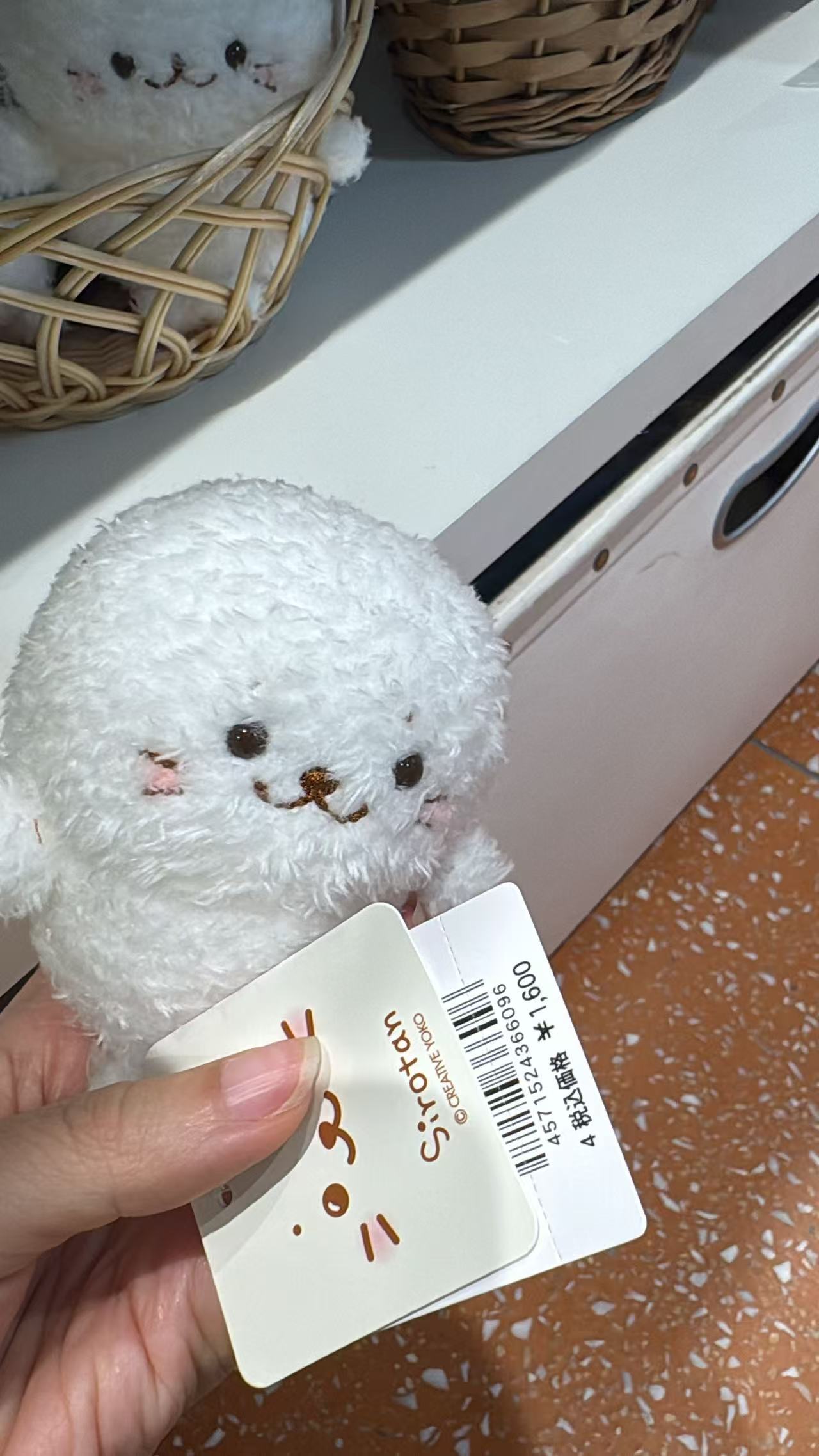0525 5汇 小海豹毛绒玩偶