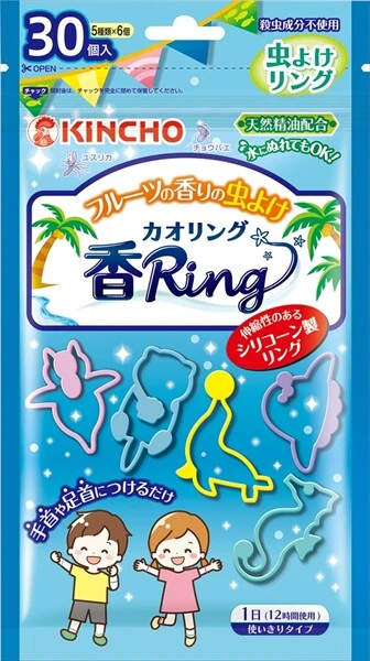 [大日本精草（金雀）] Kaoring V 驱虫剂，蓝色 [杀虫剂/驱虫剂]