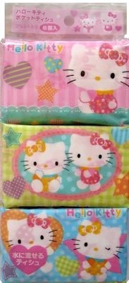 [林氏商事株式会社] Hello Kitty迷你口袋纸巾 [纸巾]