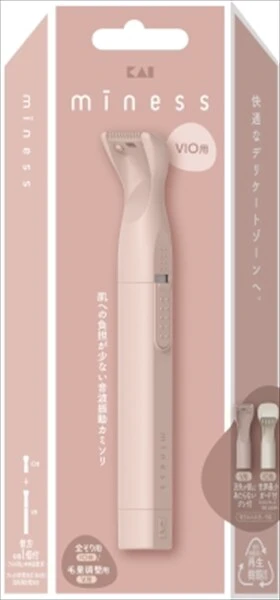 [KAI Corporation] GA0134 miness VIO（紫色）女士专用剃须刀 [女士剃须刀]