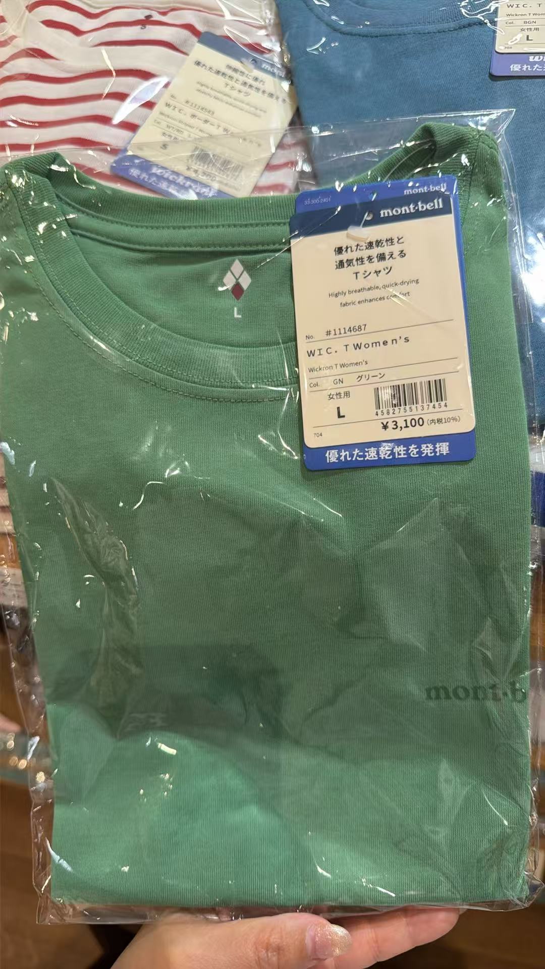 0605  美山 深绿色  T恤 L码