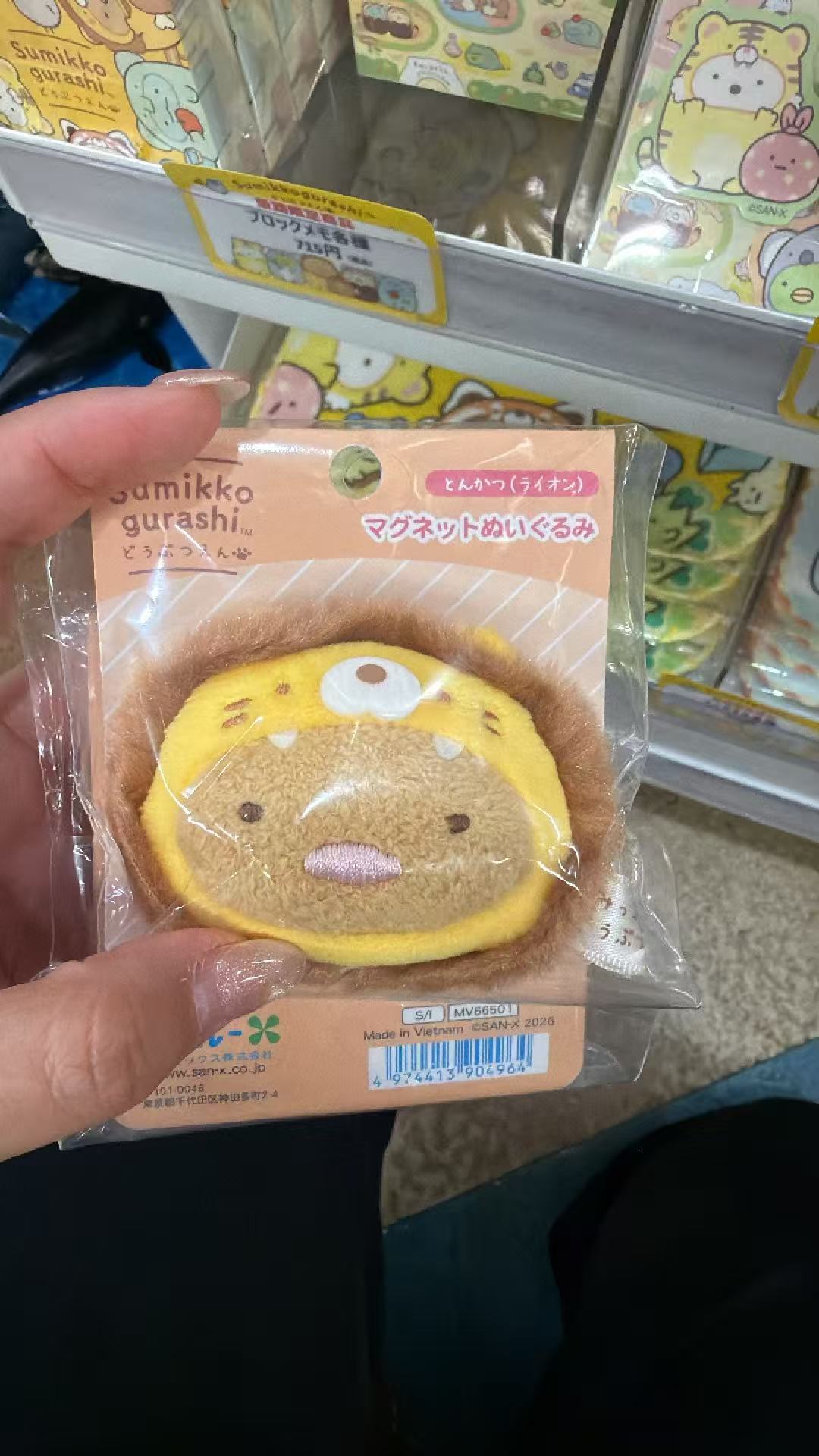 0606 角落生物 猪排带头套 毛绒吧唧 