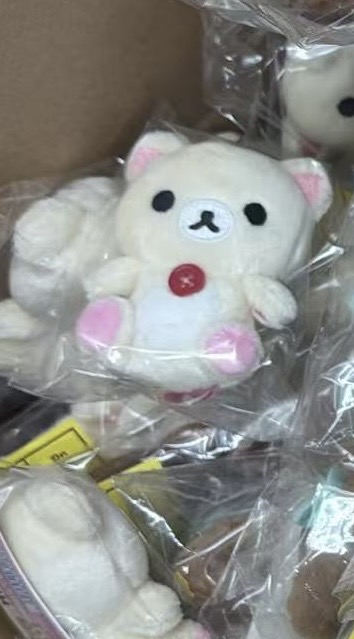 0612 折扣店 轻松熊 熊妹坐姿手玉毛绒玩偶