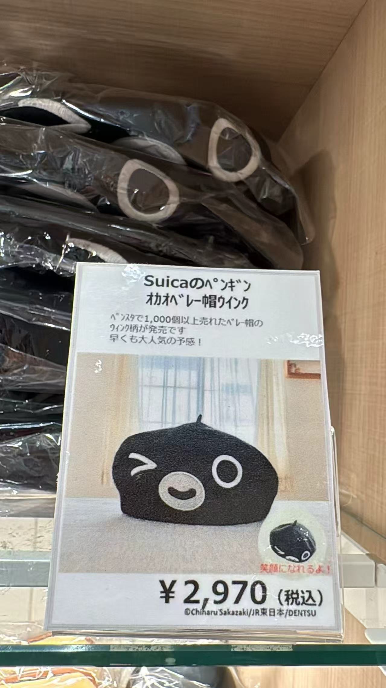 0616 SUinCa企鹅 黑色帽子