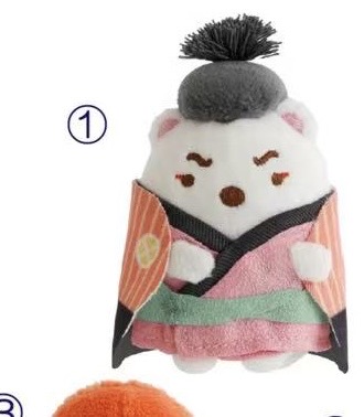Jp0725 大英博物馆日本美术展 &times; 角落生物白熊毛绒玩偶包票