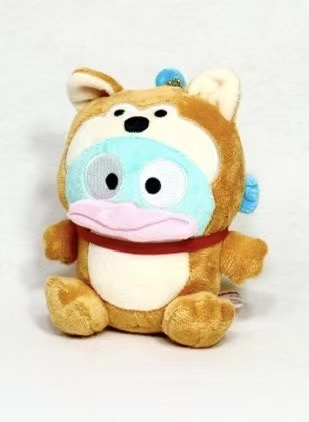 0627 5汇 三丽欧秋田限定 柴犬丑鱼毛绒挂件