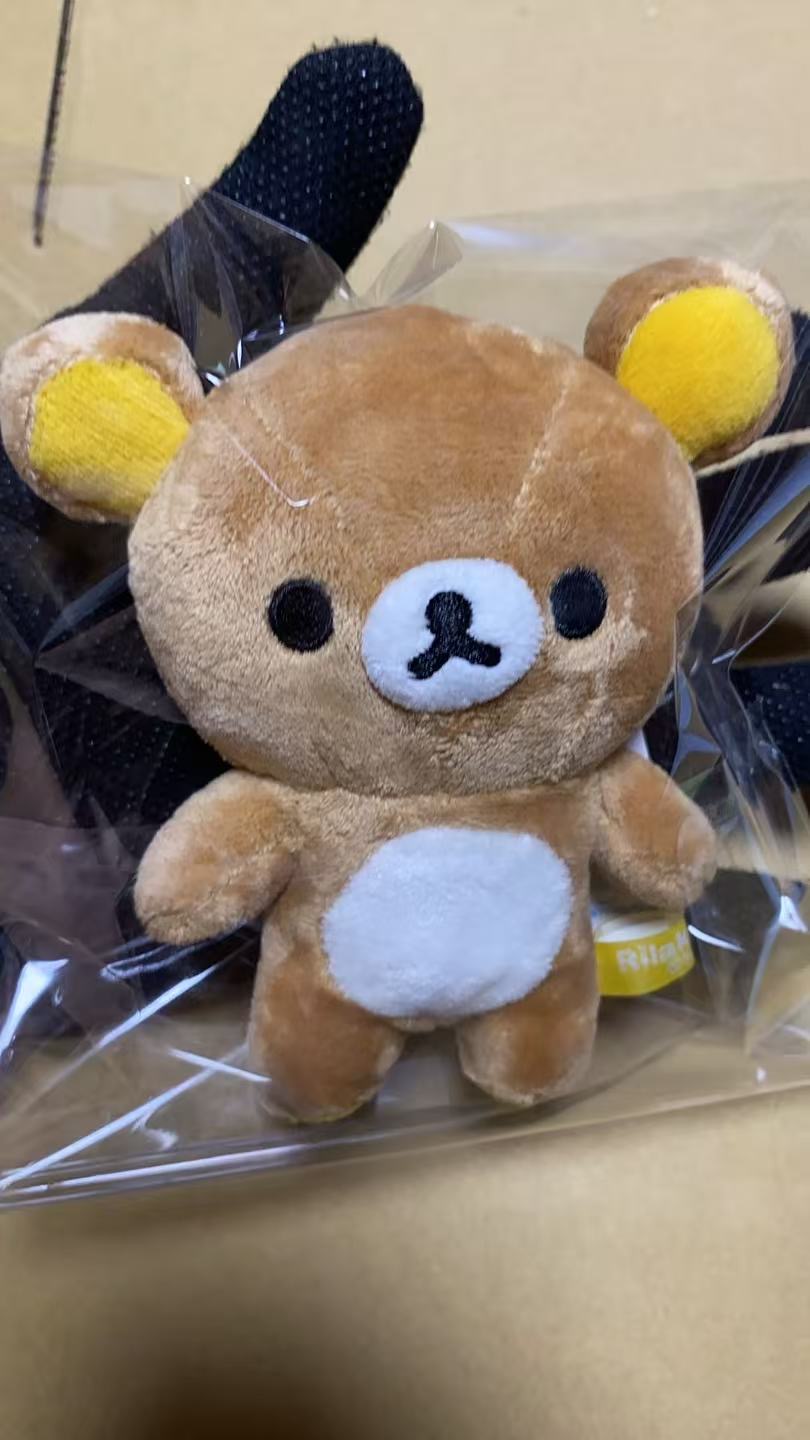 0622轻松熊 毛绒挂件